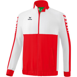 erima Six Wings Präsentationsjacke rot/weiß S