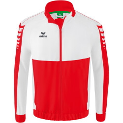 erima Six Wings Präsentationsjacke rot/weiß S