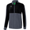 erima Six Wings Präsentationsjacke Damen slate grey/schwarz 38