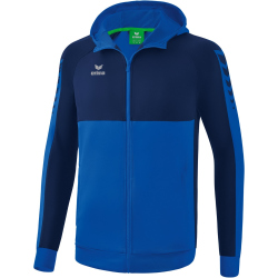 erima Six Wings Trainingsjacke mit Kapuze new royal/new navy L