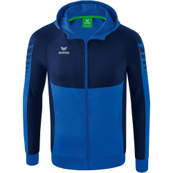 erima Six Wings Trainingsjacke mit Kapuze new royal/new navy 3XL