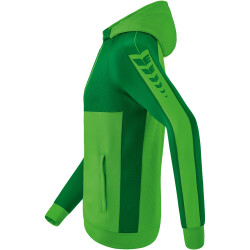 erima Six Wings Trainingsjacke mit Kapuze green/smaragd/weiß 116