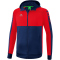erima Six Wings Trainingsjacke mit Kapuze new navy/rot M
