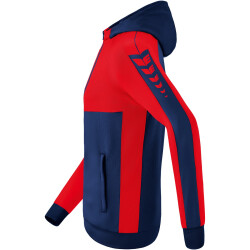 erima Six Wings Trainingsjacke mit Kapuze new navy/rot XL