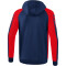 erima Six Wings Trainingsjacke mit Kapuze new navy/rot XL