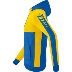 erima Six Wings Trainingsjacke mit Kapuze new royal/gelb 116