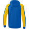 erima Six Wings Trainingsjacke mit Kapuze new royal/gelb 116