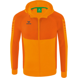 erima Six Wings Trainingsjacke mit Kapuze new orange/orange M