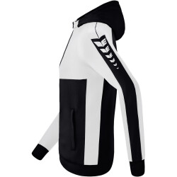 erima Six Wings Trainingsjacke mit Kapuze schwarz/weiß XL