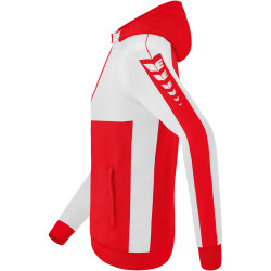 erima Six Wings Trainingsjacke mit Kapuze rot/weiß 116