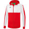 erima Six Wings Trainingsjacke mit Kapuze rot/weiß 116