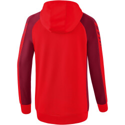 erima Six Wings Trainingsjacke mit Kapuze Damen rot/bordeaux 34