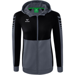 erima Six Wings Trainingsjacke mit Kapuze Damen slate...