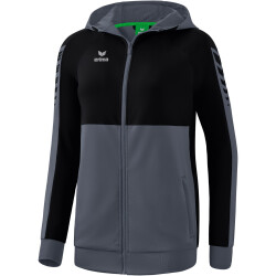 erima Six Wings Trainingsjacke mit Kapuze Damen slate...