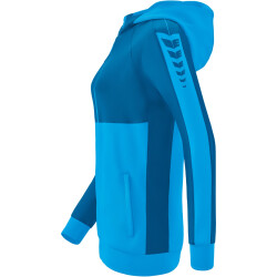 erima Six Wings Trainingsjacke mit Kapuze Damen curacao/mykonos 34