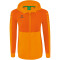 erima Six Wings Trainingsjacke mit Kapuze Damen new orange/orange 34