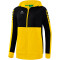 erima Six Wings Trainingsjacke mit Kapuze Damen gelb/schwarz 34