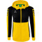 erima Six Wings Trainingsjacke mit Kapuze Damen gelb/schwarz 34