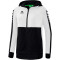 erima Six Wings Trainingsjacke mit Kapuze Damen schwarz/weiß 38