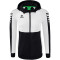 erima Six Wings Trainingsjacke mit Kapuze Damen schwarz/weiß 38