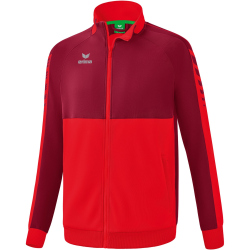 erima Six Wings Worker Trainingsjacke rot/bordeaux 152