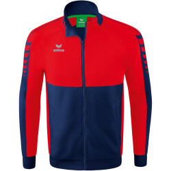 erima Six Wings Worker Trainingsjacke new navy/rot 116