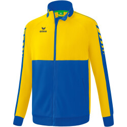 erima Six Wings Worker Trainingsjacke new royal/gelb 116