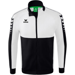 erima Six Wings Worker Trainingsjacke schwarz/weiß 116