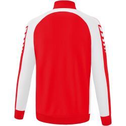 erima Six Wings Worker Trainingsjacke rot/weiß 116