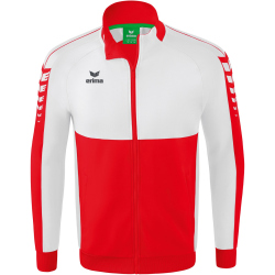 erima Six Wings Worker Trainingsjacke rot/weiß S