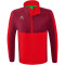erima Six Wings Funktionsjacke mit abnehmbaren Ärmeln rot/bordeaux 4XL