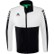 erima Six Wings Funktionsjacke mit abnehmbaren Ärmeln schwarz/weiß S