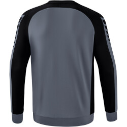 erima Six Wings Sweatshirt slate grey/schwarz 116