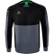 erima Six Wings Sweatshirt slate grey/schwarz 116
