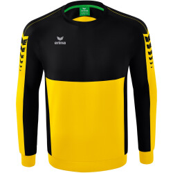 erima Six Wings Sweatshirt gelb/schwarz 116