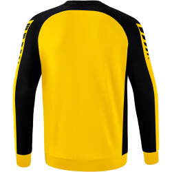 erima Six Wings Sweatshirt gelb/schwarz 116
