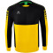 erima Six Wings Sweatshirt gelb/schwarz 116