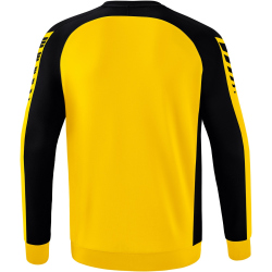 erima Six Wings Sweatshirt gelb/schwarz L