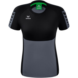 erima Six Wings Trainingsshirt Damen slate grey/schwarz 38