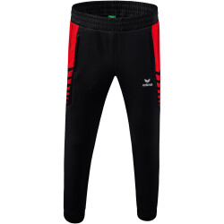 erima Six Wings Worker Trainingshose schwarz/rot 116