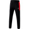 erima Team Präsentationshose schwarz/rot 128