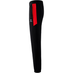 erima Team Präsentationshose schwarz/rot XL
