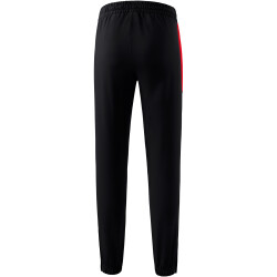 erima Team Präsentationshose Damen schwarz/rot 34
