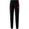 erima Team Präsentationshose Damen schwarz/rot 38