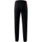 erima Team Präsentationshose Damen schwarz/rot 38