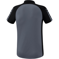erima Six Wings Poloshirt slate grey/schwarz S