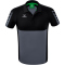 erima Six Wings Poloshirt slate grey/schwarz S