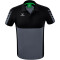 erima Six Wings Poloshirt slate grey/schwarz M