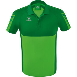 erima Six Wings Poloshirt green/smaragd S