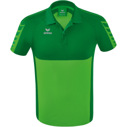 erima Six Wings Poloshirt green/smaragd 3XL